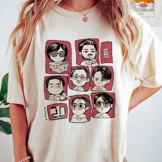 CAMISETAS BTS 2.0 100% ALGODÓN