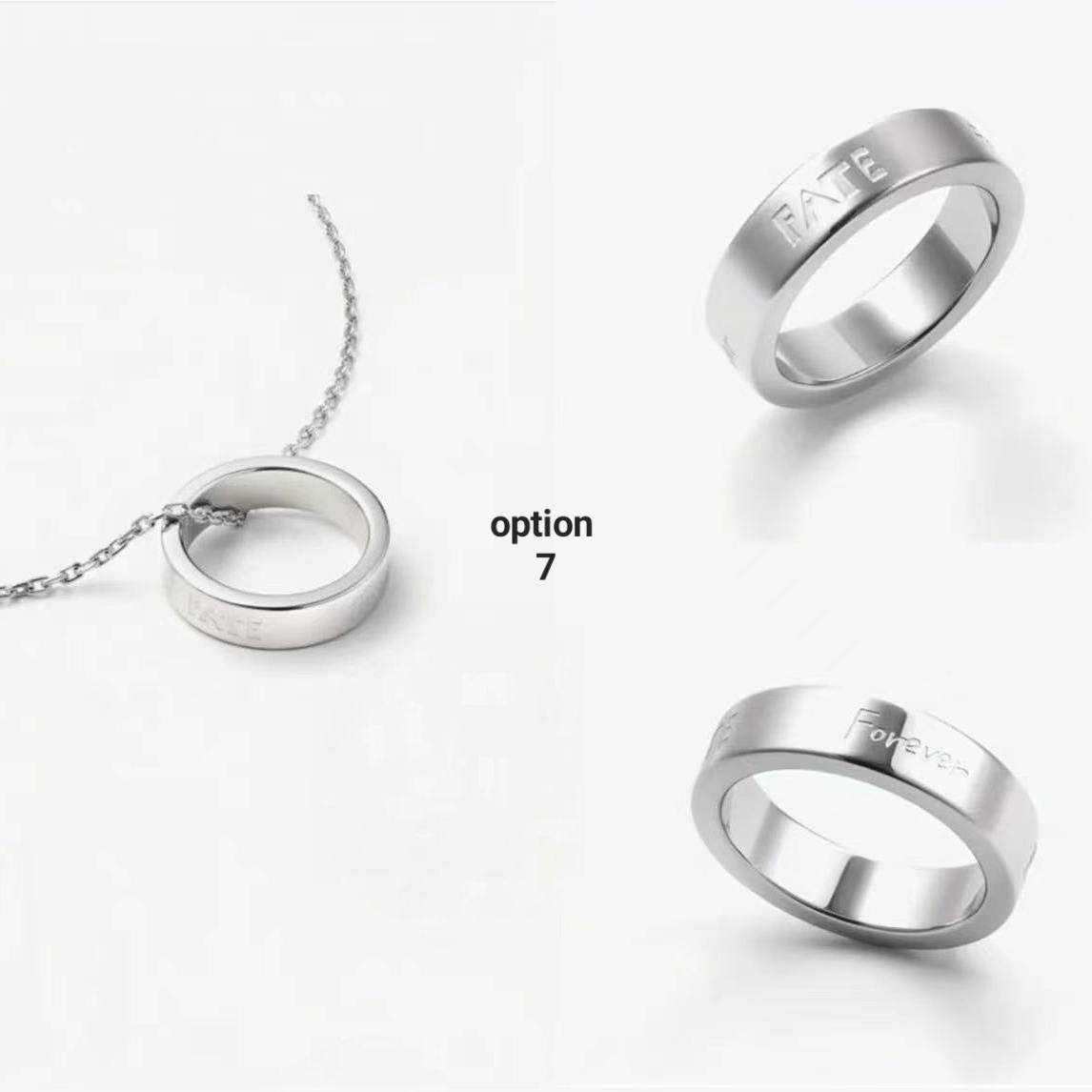 COLLAR ENHYPEN (CADENA + ANILLO) todos los miembros