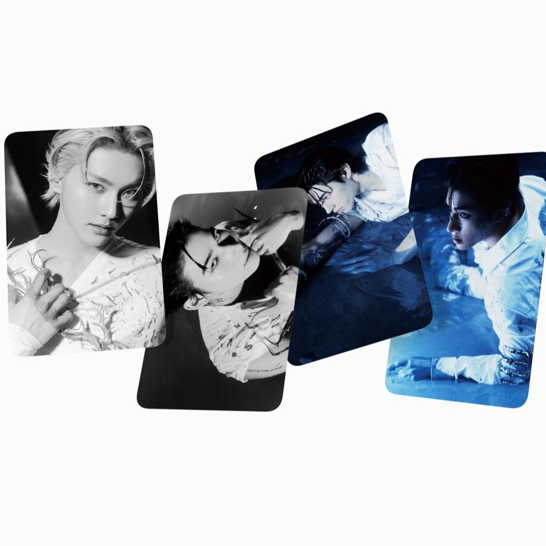 TARJETAS FOTOGRÁFICAS ENHYPEN DESIRE UNLEASH 127 PIEZAS (55 tarjetas fotográficas + 72 pegatinas)