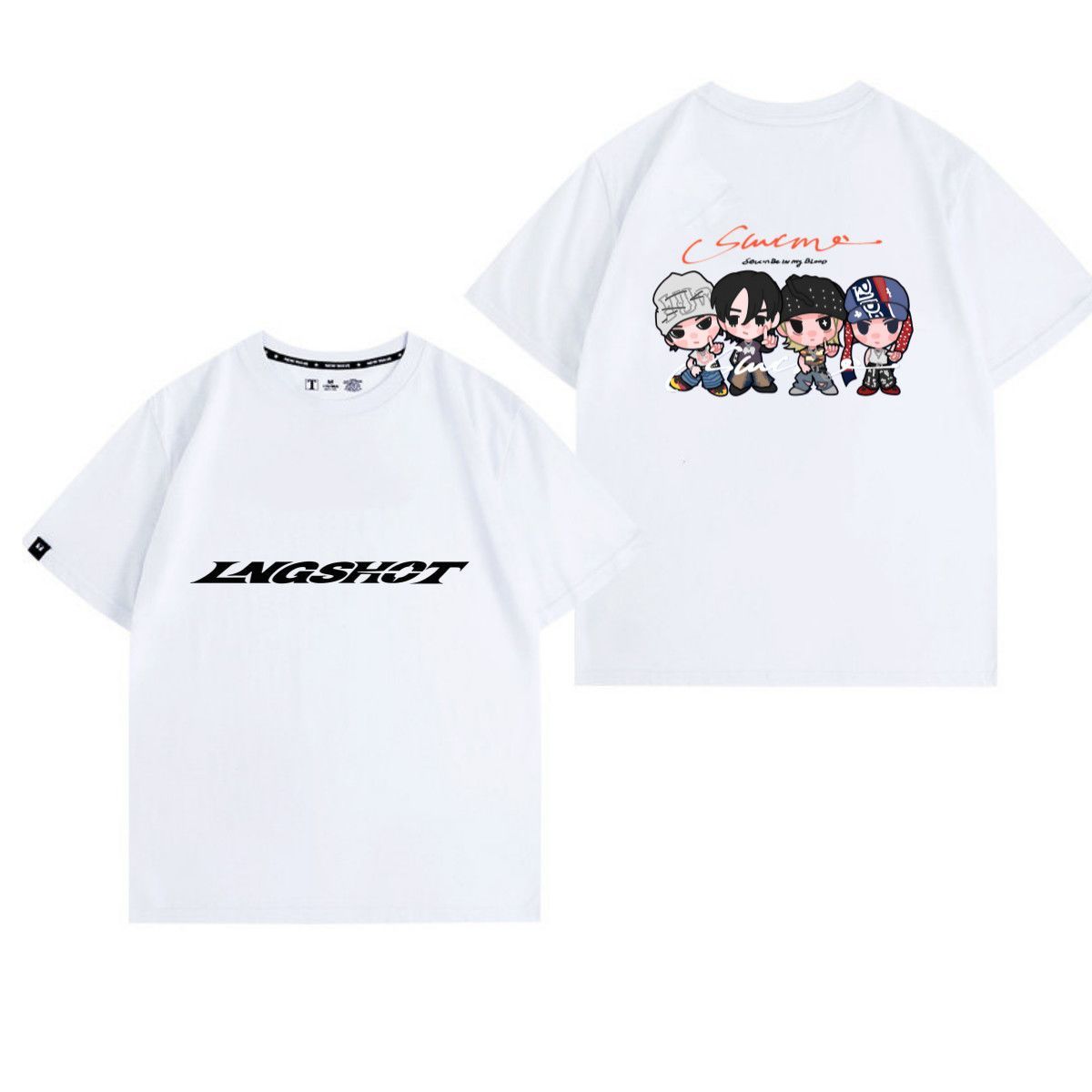 CAMISETAS LNGSHOT 100% ALGODÓN