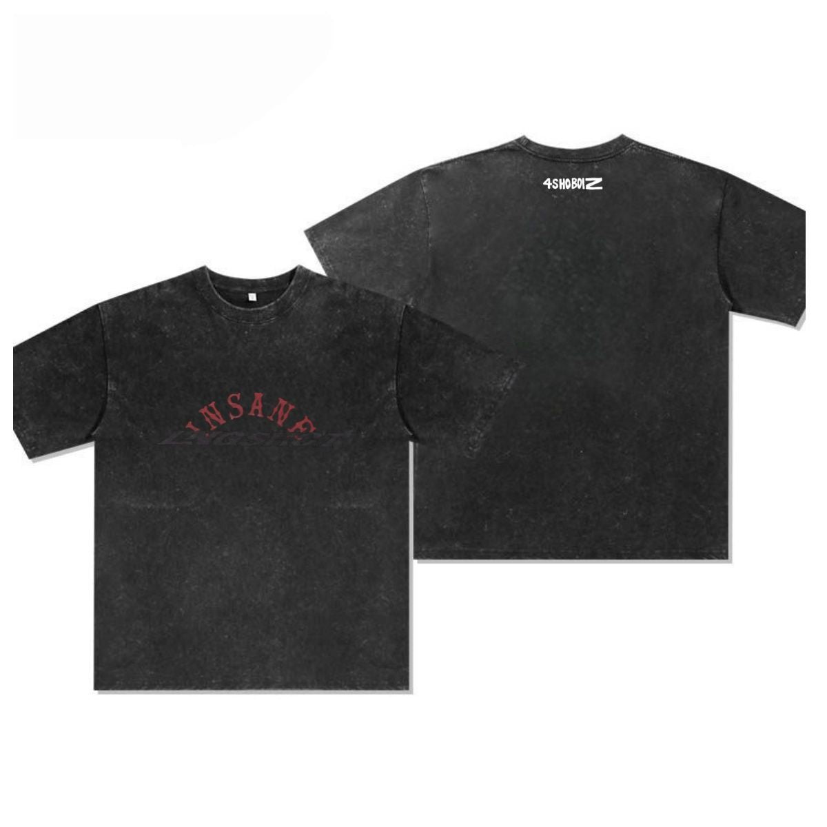 CAMISETAS LNGSHOT x INSANE GARAGE 100% ALGODÓN (varios colores)