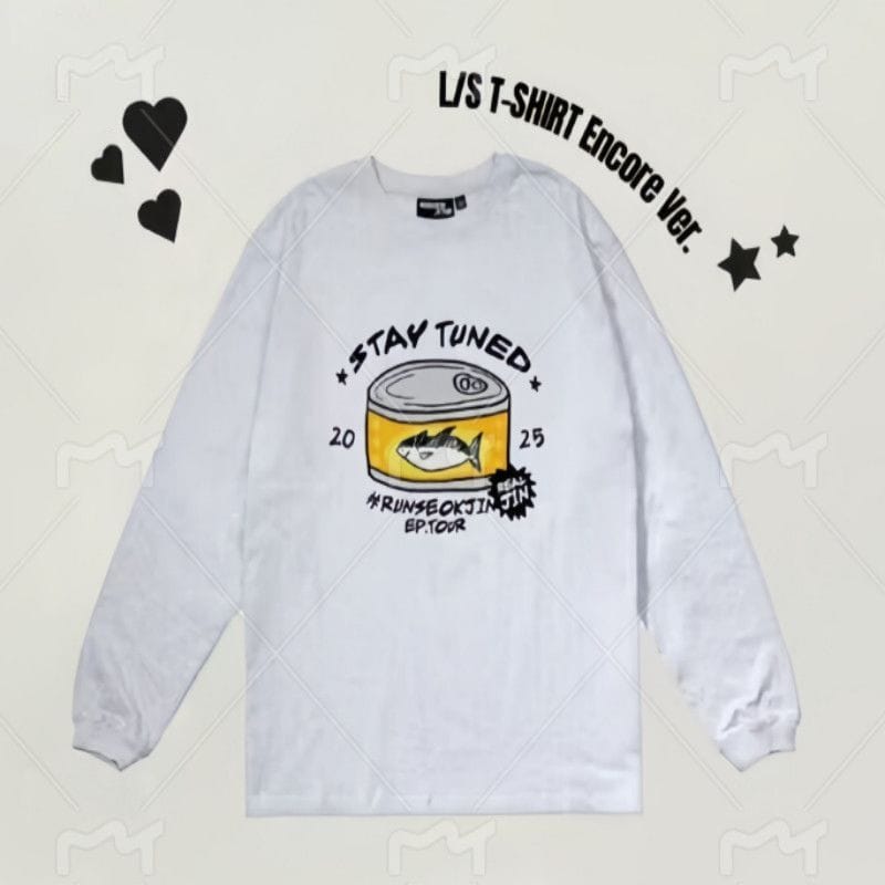 JIN RUNSEOKJIN TOUR ENCORE LONG SLEEV 100% COTTON