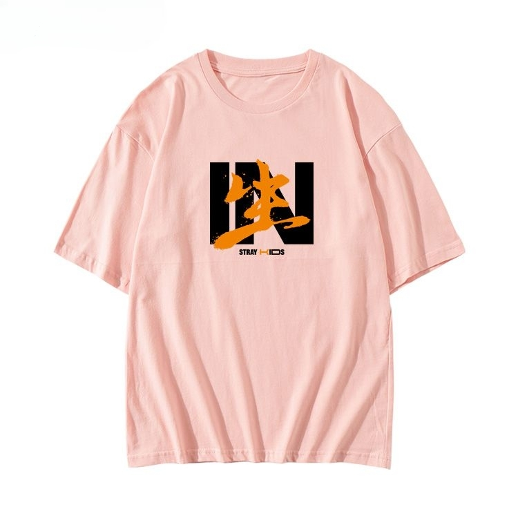 CAMISETA IN LIFE DE STRAY KIDS MERCH 100 % ALGODÓN