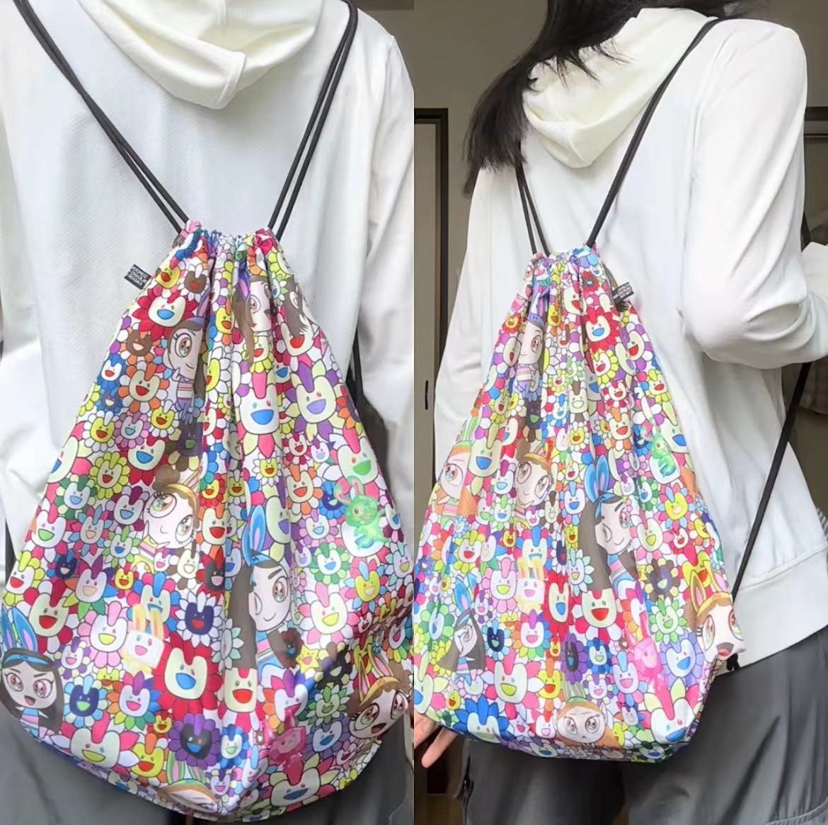 NJZ NEWJEANS DRAWSTRING BAG MERCH