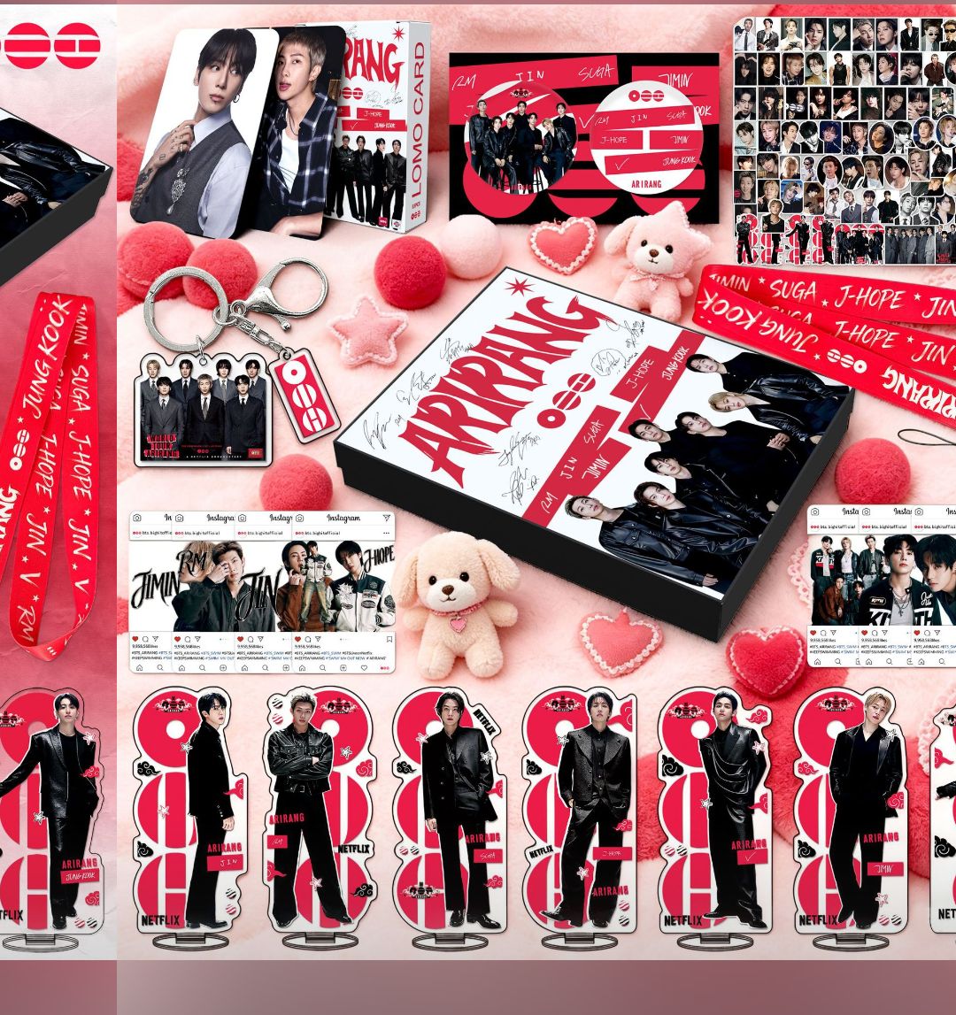 BTS ARIRANG KIT WITH 175 PIECES (GIFT BOX WITH/ VARIOUS ITEMS!β¨)