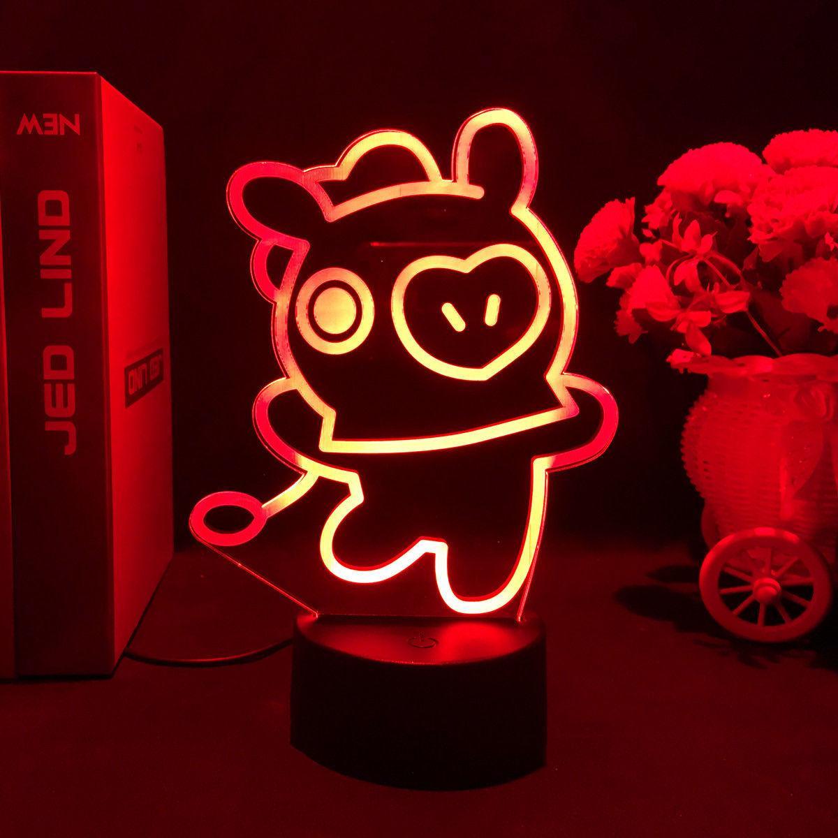 BT21 LAMP LED COLOR CHANGING LIGHT (16 COLORS) WITH REMOTE CONTROL