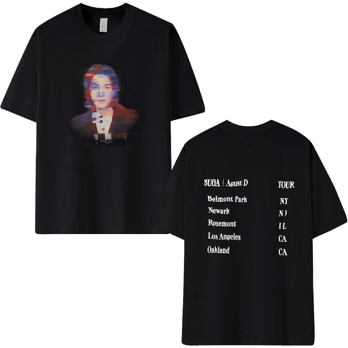 T-SHIRT SUGA AGUST D D'DAY 100% COTTON