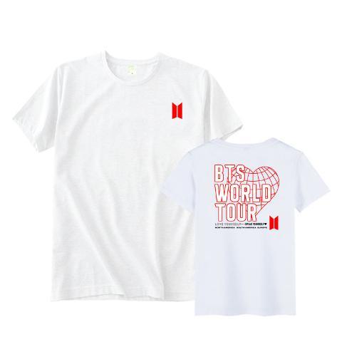 BTS WORLD TOUR L.Y SPEAK YOURSELF T-SHIRTS 100% COTTON