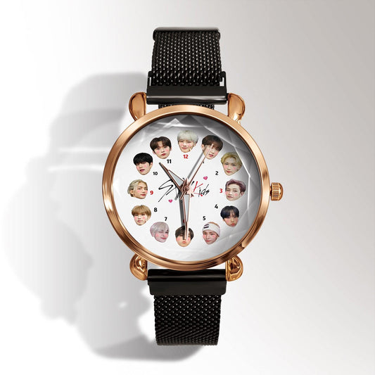 STRAY KIDS WATCHES WITH MAGNETIC CLOSURE