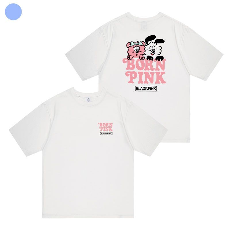 CAMISETAS BLACKPINK BORN PINK 100% ALGODÓN