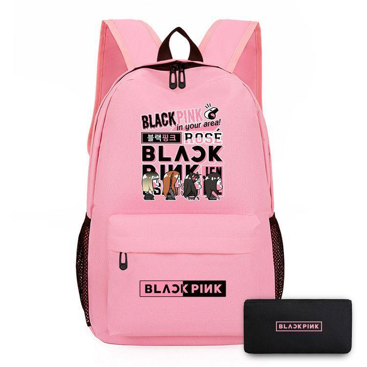 MOCHILAS BLACKPINK + ESTUCHE