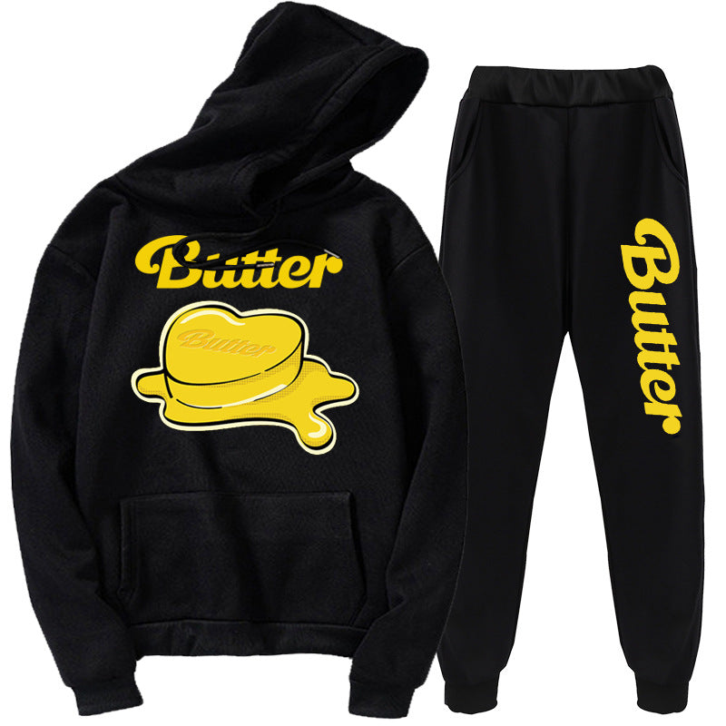BTS BUTTER HOODIE AND PANTS SET