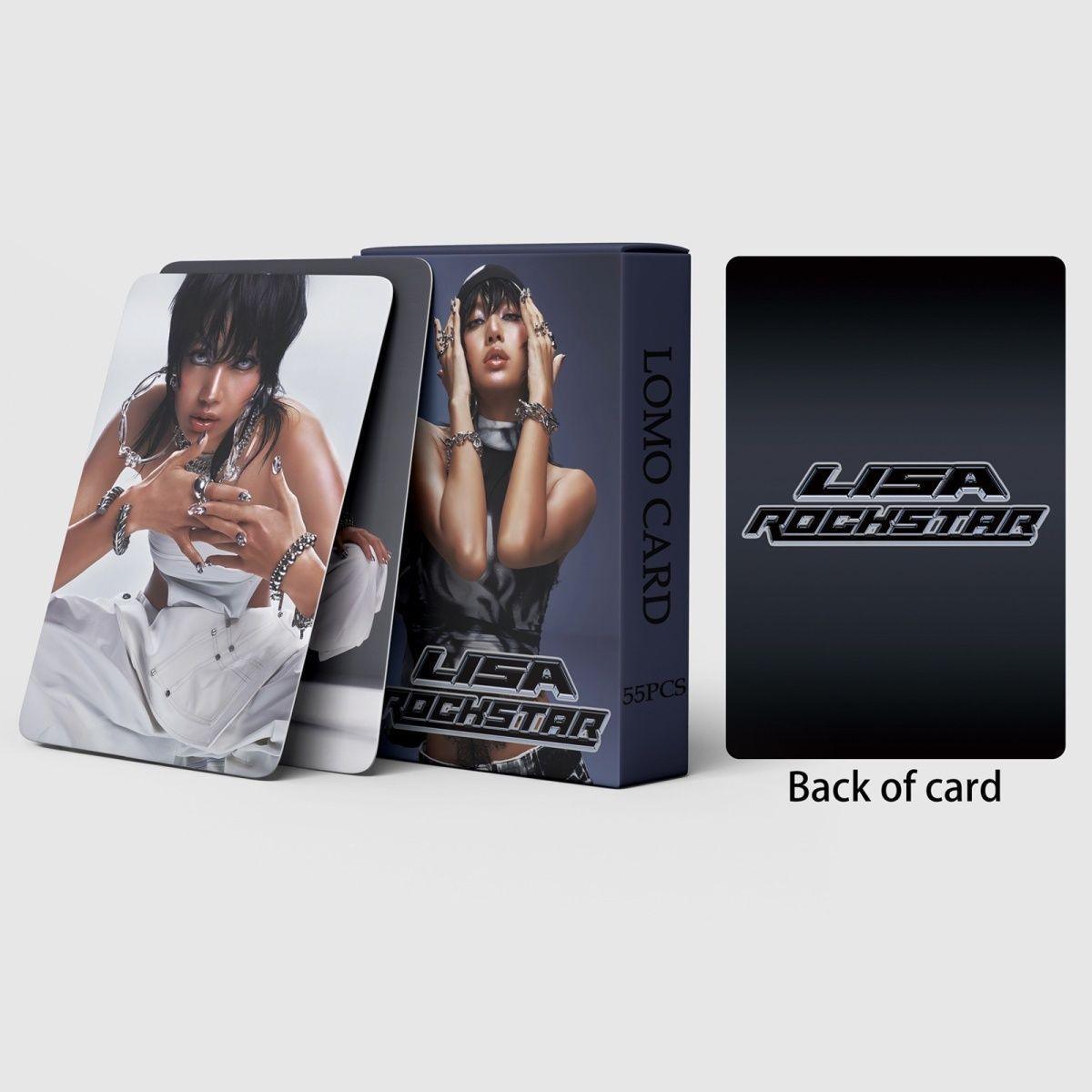 TARJETAS FOTOGRÁFICAS LISA ROCKSTAR 55 UDS.