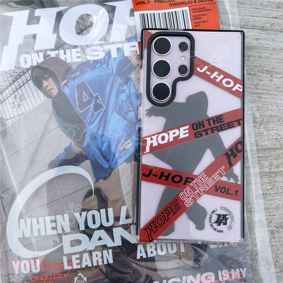 J HOPE ON THE STREET CELL PHONE CASES - IPHONE VARIOUS MODELS!