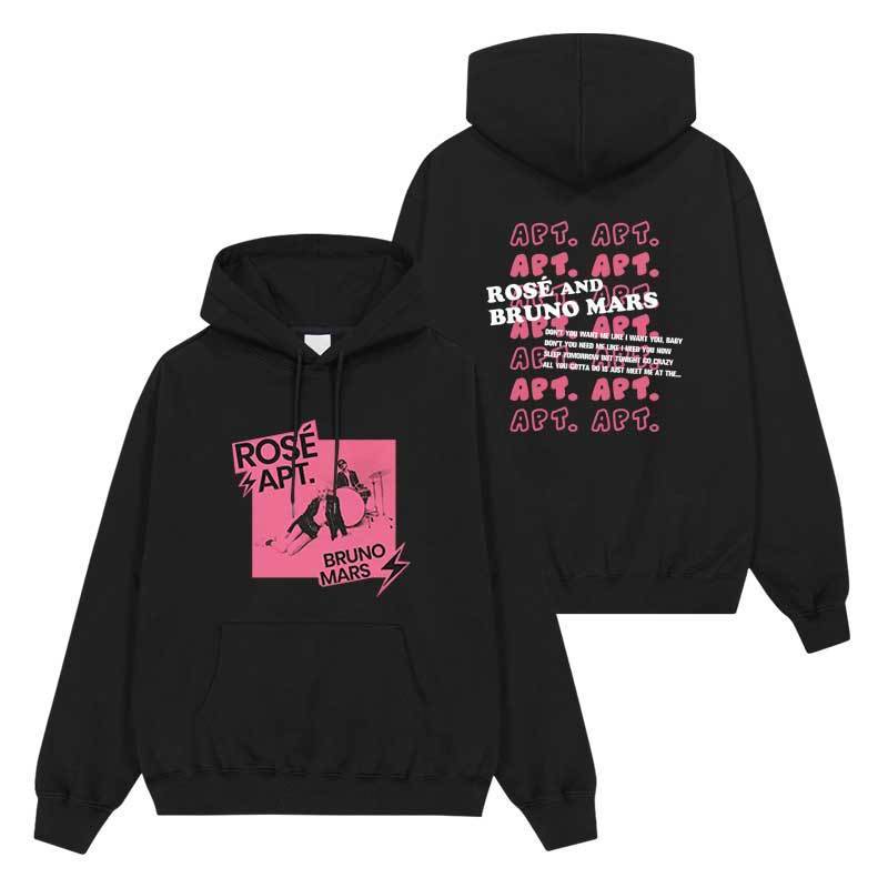SUDADERA CON CAPUCHA APT ROSÉ (BLACKPINK) Y BRUNO MARS