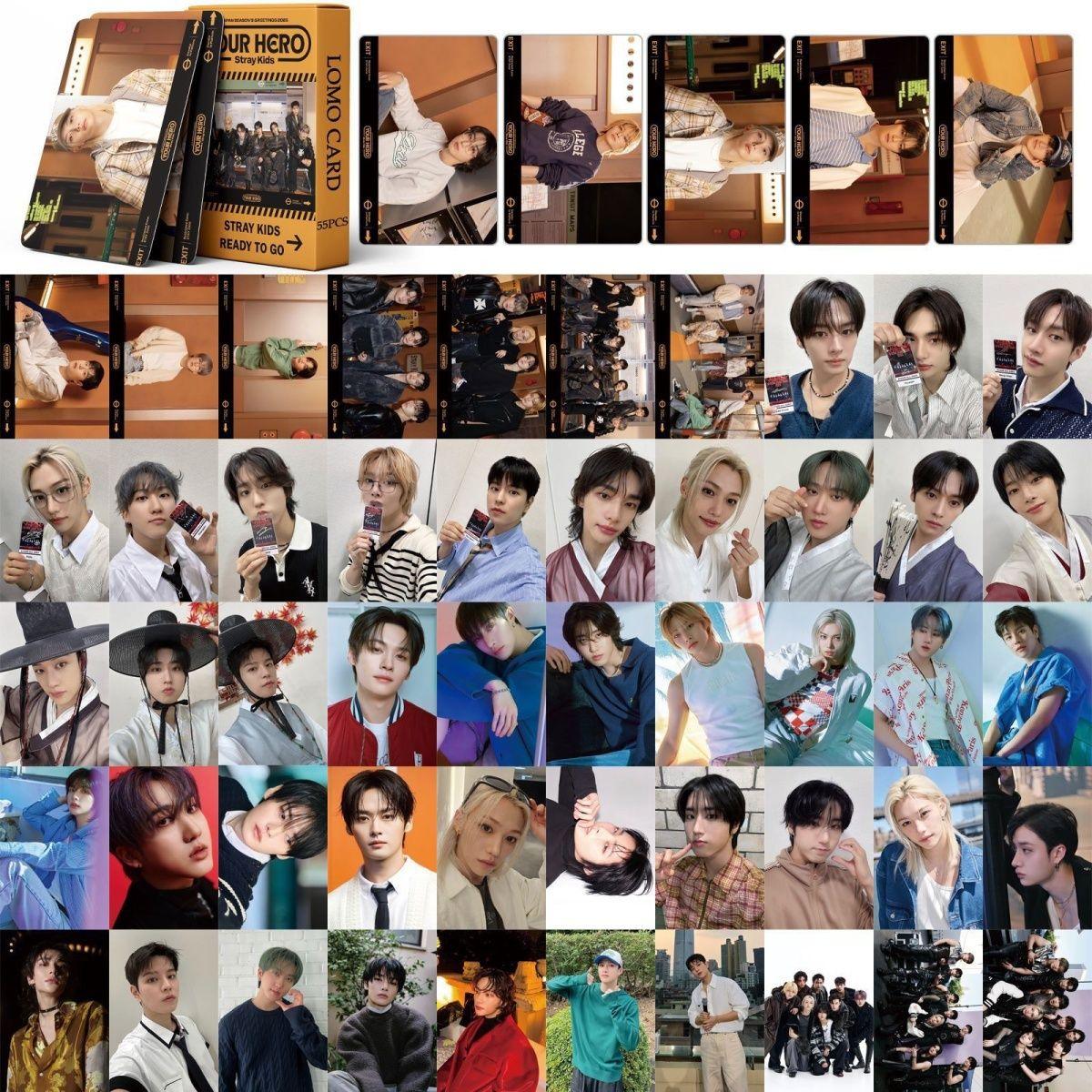 STRAY KIDS PHOTOCARDS DO IT, KARMA, ATE, HOP, GIANT, 5 STAR, MANIAC, MAXIDENT + VARIOUS OPTIONS!✨ (55 PCS)