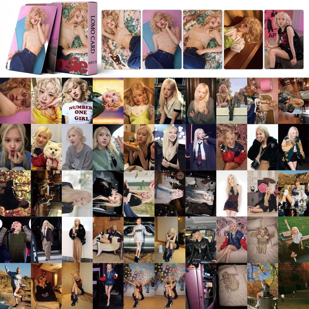 FOTOTARJETAS ROSÉ - ROSIE 55 UD