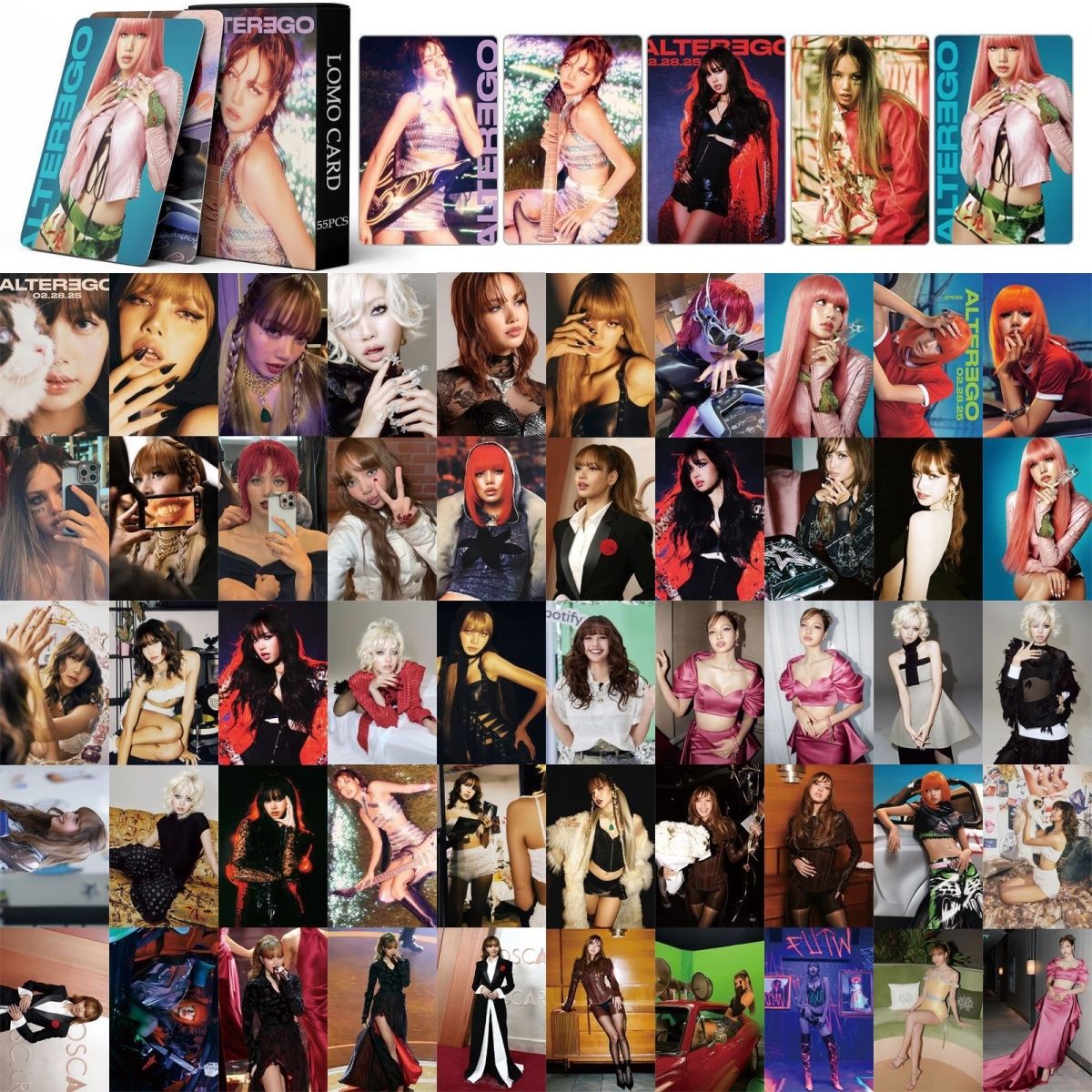 FOTOTARJETAS LISA ALTER EGO 55 PIEZAS