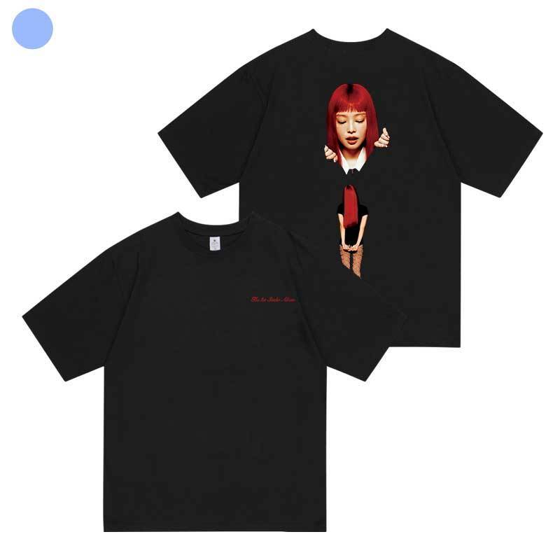 JENNIE (BLACKPINK) CAMISETAS RUBY 100% ALGODÓN