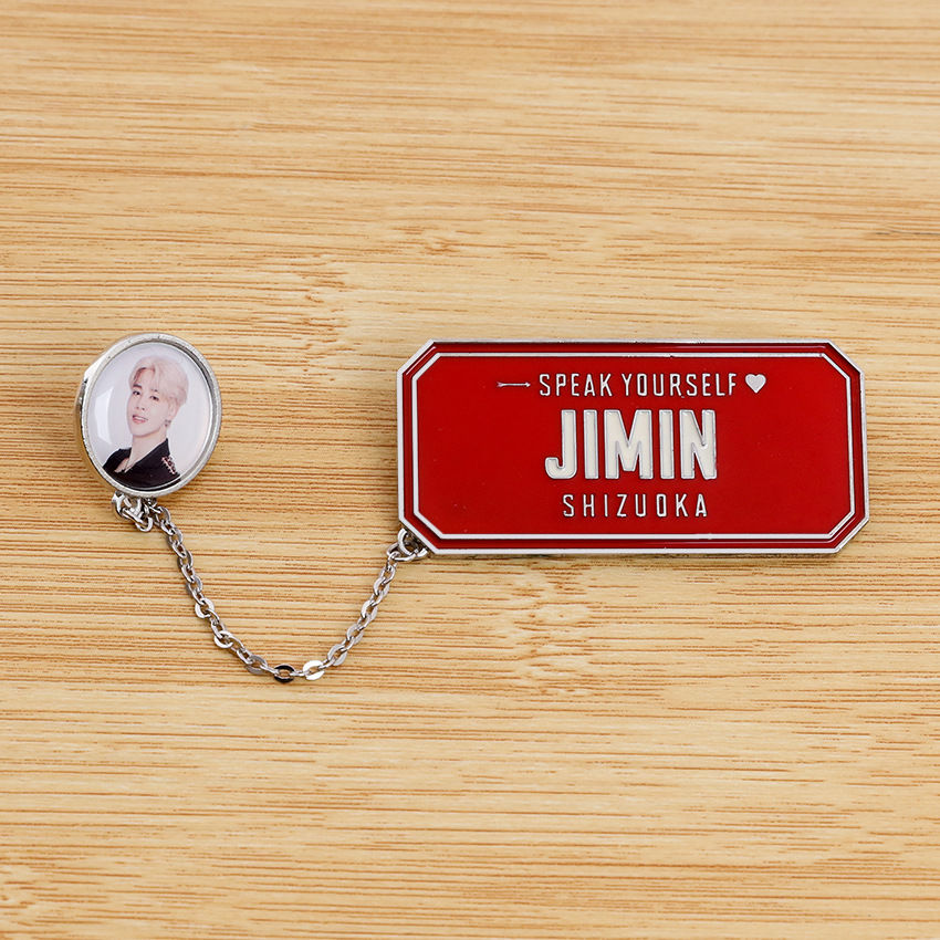 BTS MERCH LOVE YOURSELF TOUR PIN's