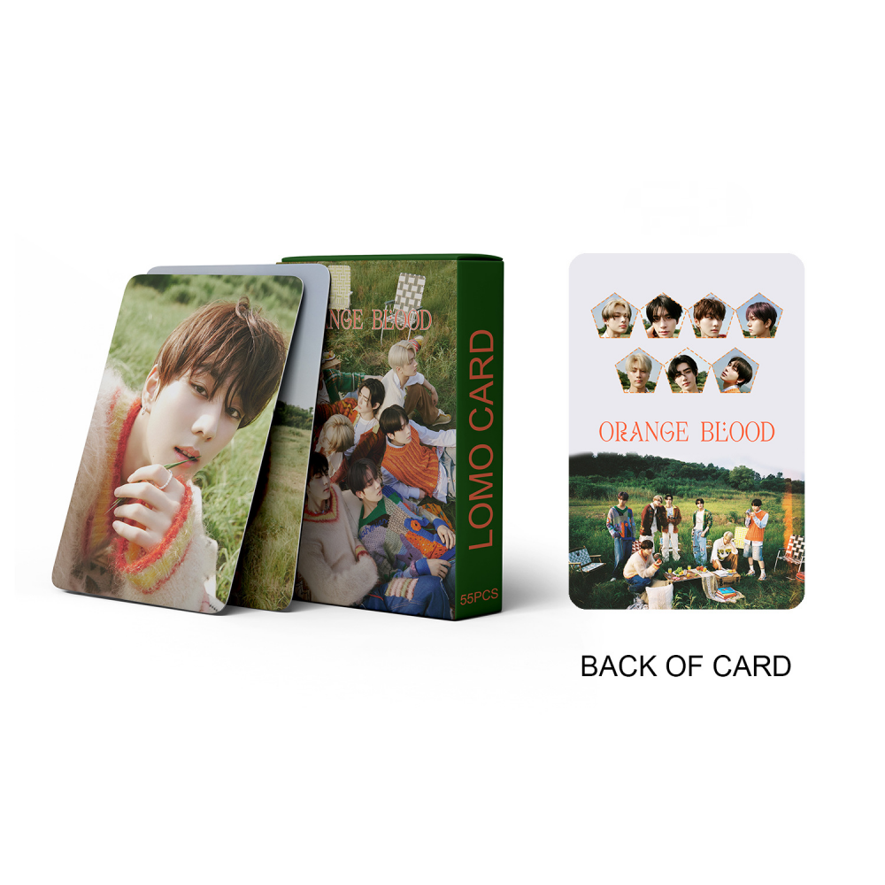 PHOTOCARDS ENHYPEN ORANGE BLOOD 55 PCS