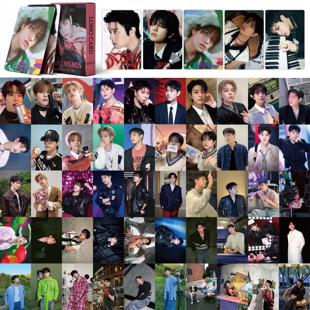 STRAY KIDS PHOTOCARDS DO IT, KARMA, ATE, HOP, GIANT, 5 STAR, MANIAC, MAXIDENT + VARIOUS OPTIONS!✨ (55 PCS)