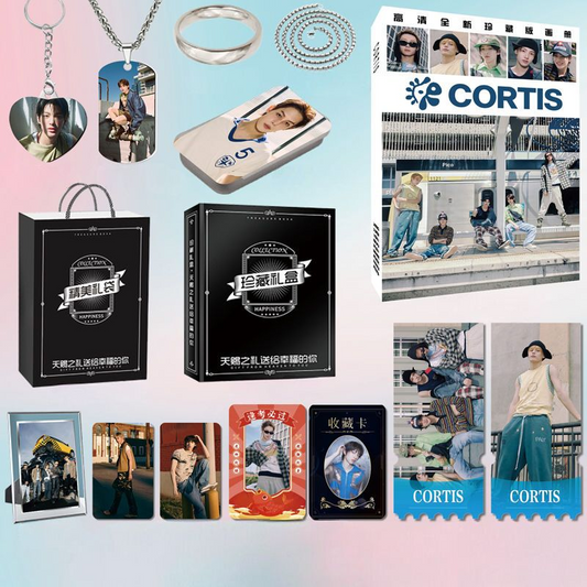 FOTOLIBRO CORTIS + TARJETAS FOTOGRÁFICAS + ACCESORIOS + MARCO + ¡ARTÍCULOS!✨