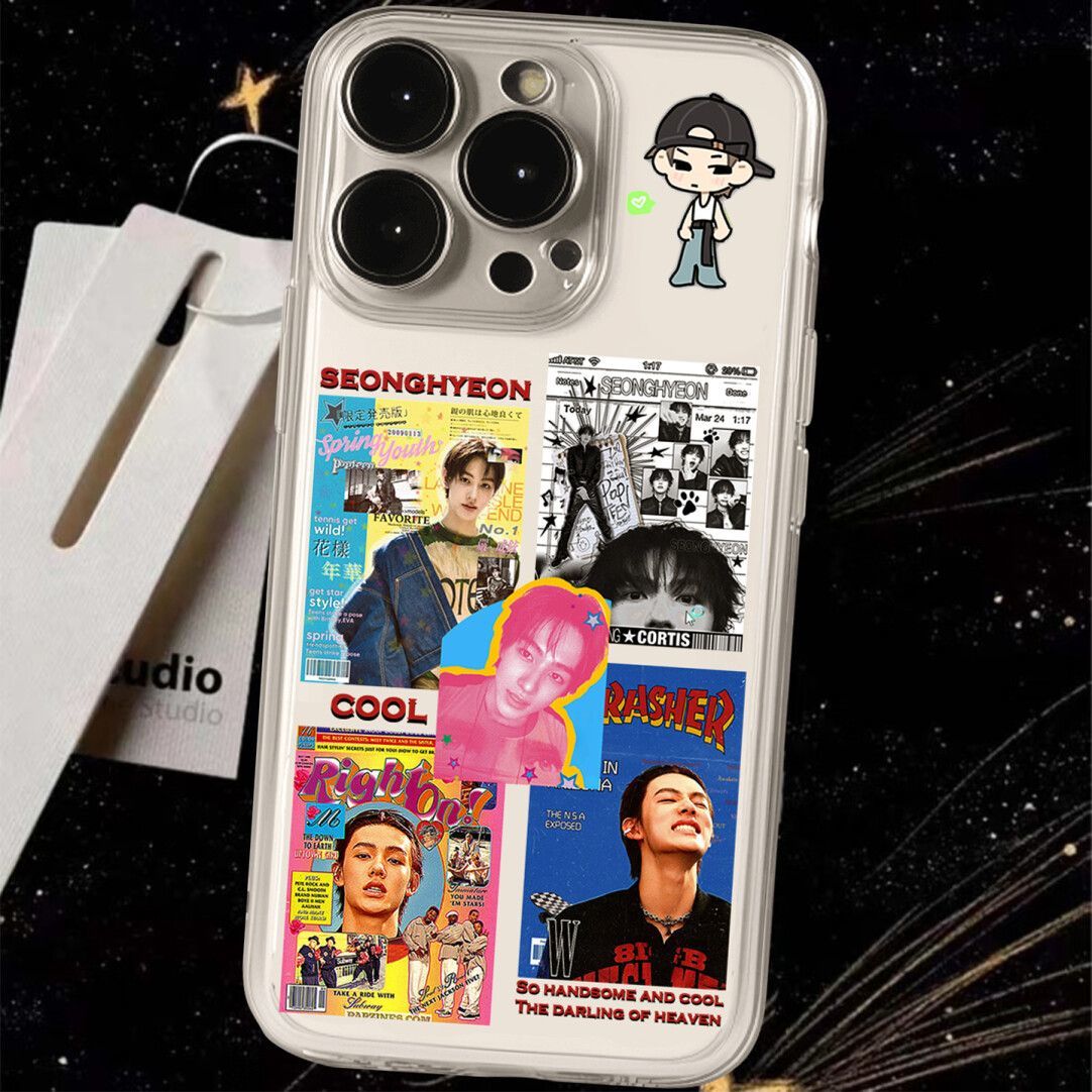 FUNDA PARA IPHONE DE CORTIS HYEON