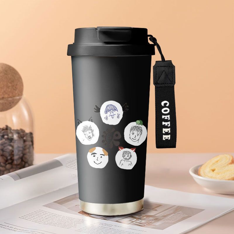 TAZAS TÉRMICAS DE ACERO INOXIDABLE CORTIS - ¡Varias opciones!✨