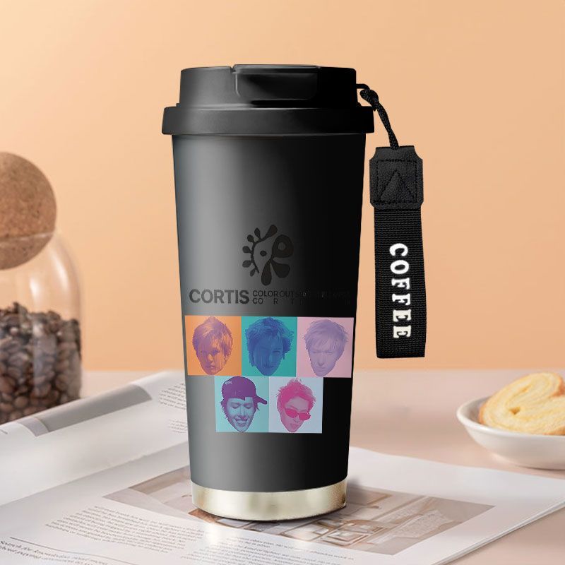 TAZAS TÉRMICAS DE ACERO INOXIDABLE CORTIS - ¡Varias opciones!✨