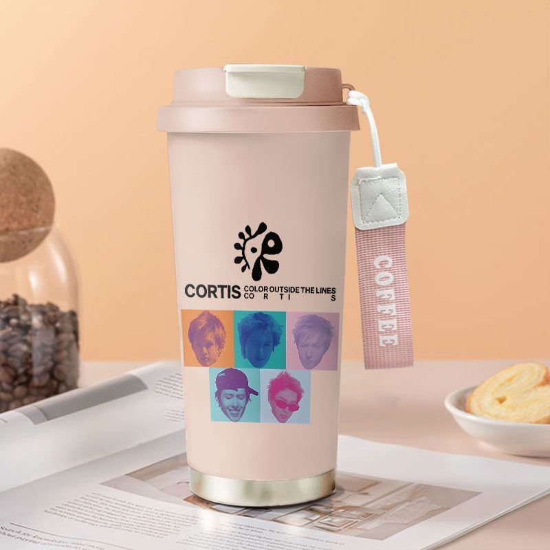 TAZAS TÉRMICAS DE ACERO INOXIDABLE CORTIS - ¡Varias opciones!✨