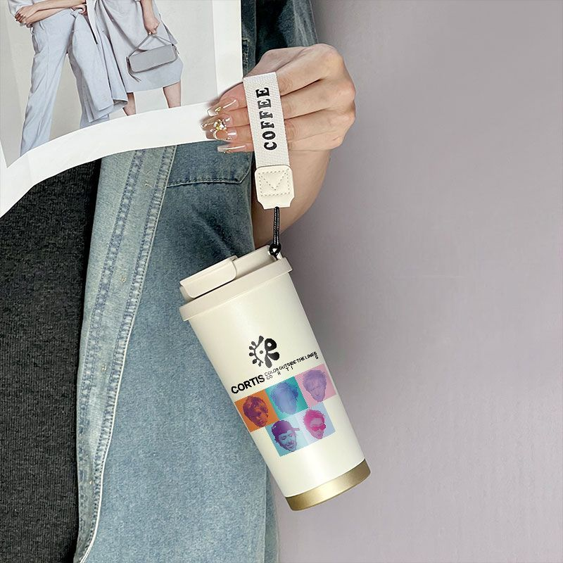 TAZAS TÉRMICAS DE ACERO INOXIDABLE CORTIS - ¡Varias opciones!✨