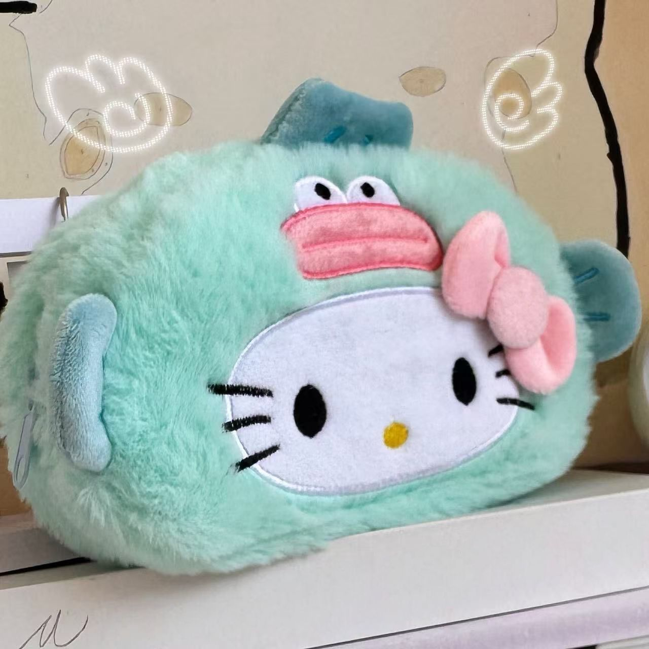 HELLO KITTY PLUSH PENCIL CASES