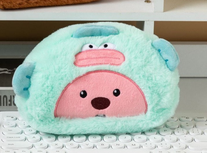 BEAR PLUSH PENCIL CASES