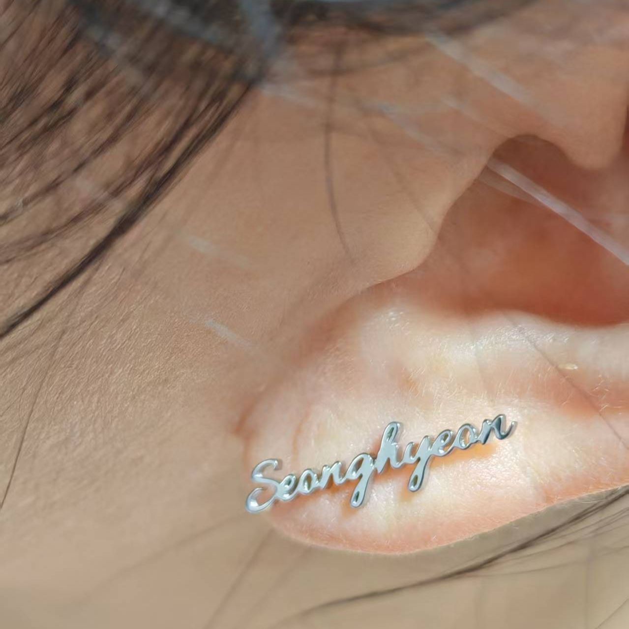 PENDIENTES CORTIS ACERO TITANIO (par) - TODOS LOS MIEMBROS