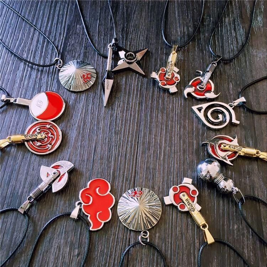 NARUTO MERCH NECKLACES - VARIOUS OPTIONS!