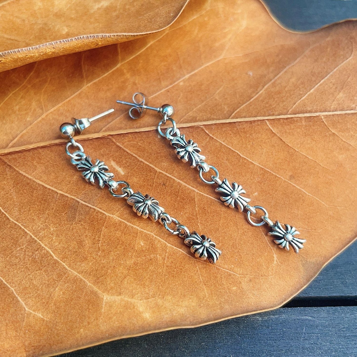 PENDIENTES CORTIS MARTIN ACERO INOXIDABLE