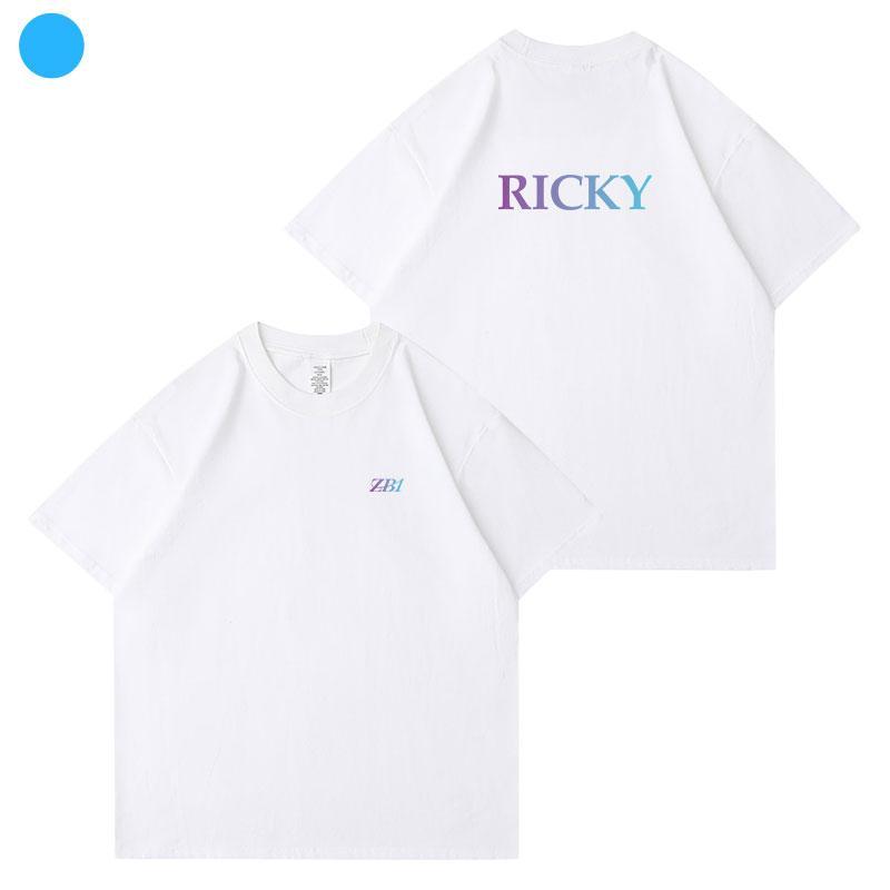 ZB1 ZEROBASEONE T-SHIRTS 100% COTTON - WHITE AND BLACK