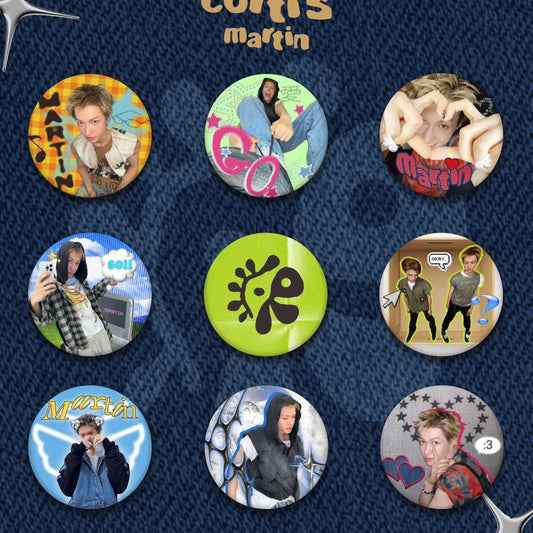 BOTONES CORTIS MARTIN 9 UNIDADES