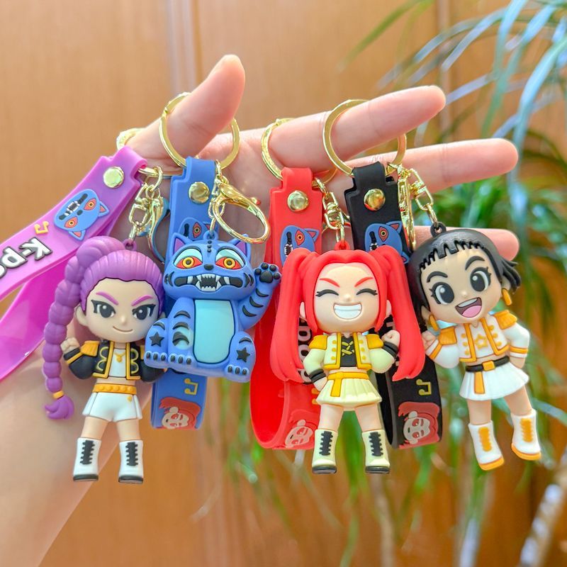 KPOP DEMON HUNTERS HUNTR/X KEYCHAINS