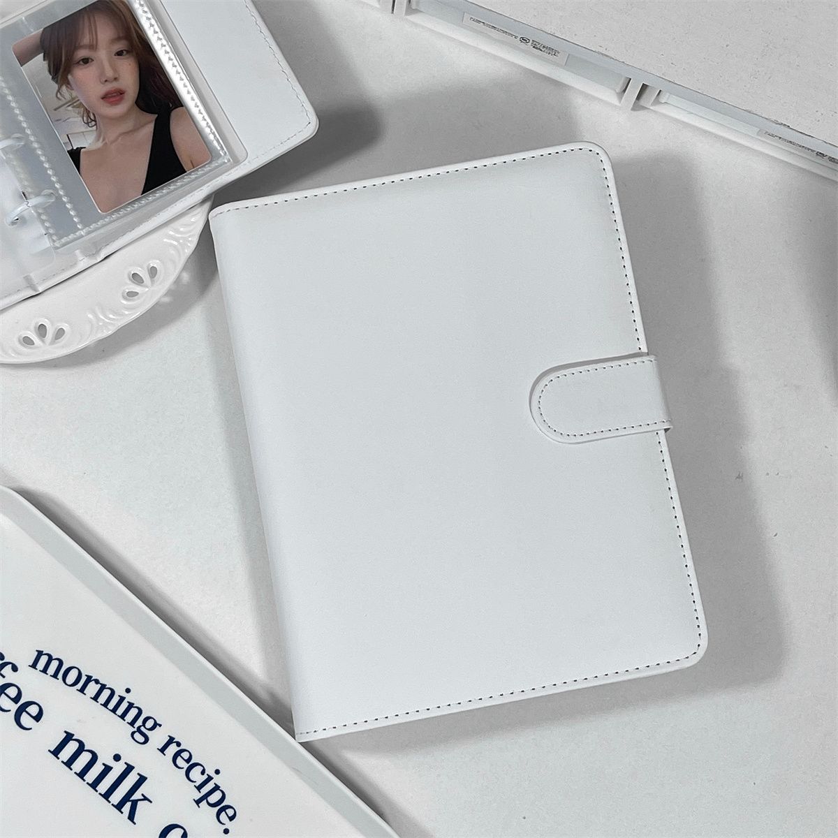 PHOTOCARD HOLDERS BINDER A5 + 20 DOUBLE-SIDED PLASTIC SHEETS (160 SPACES)