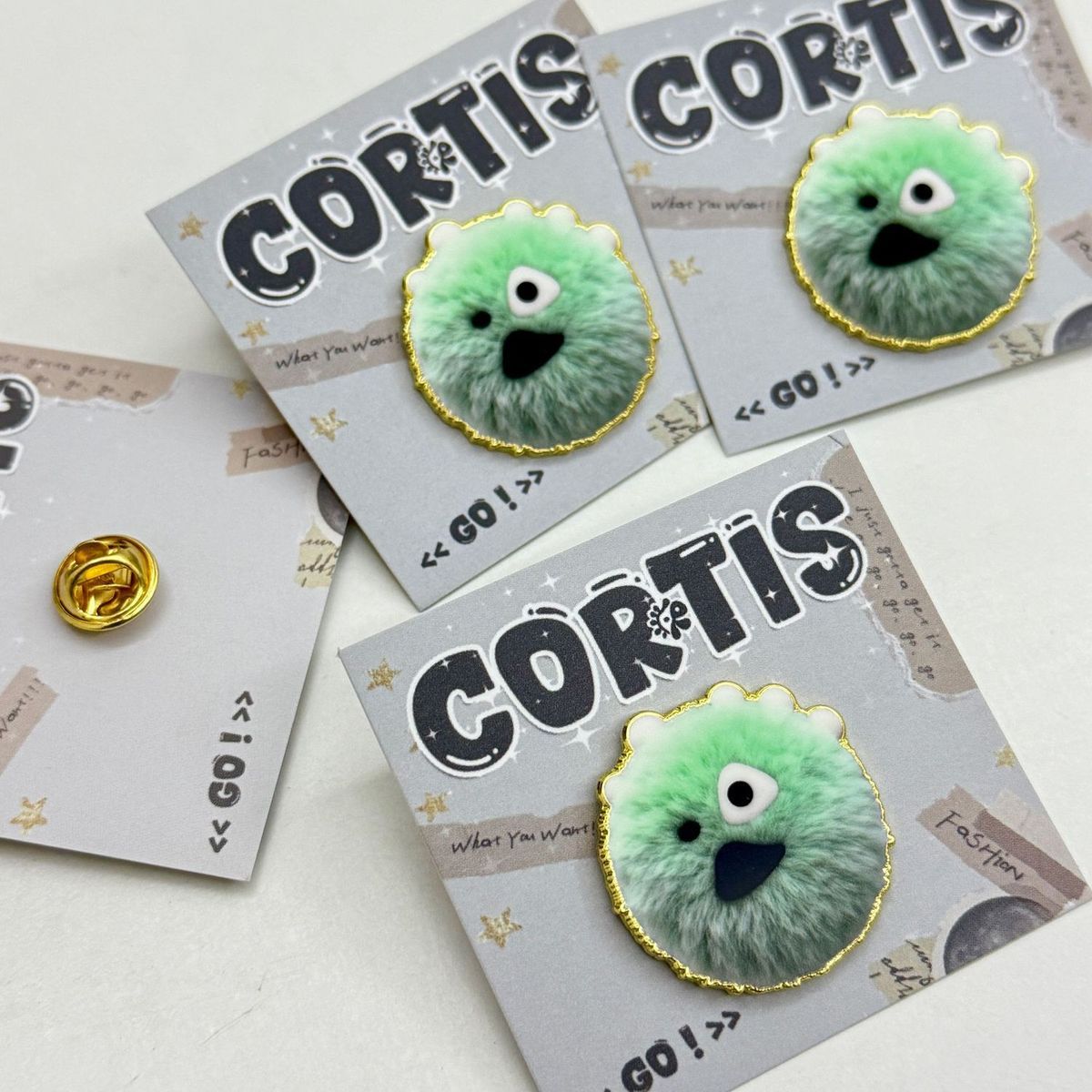 CORTIS PIN BROOCHES