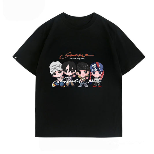 LNGSHOT T-SHIRTS 100% COTTON