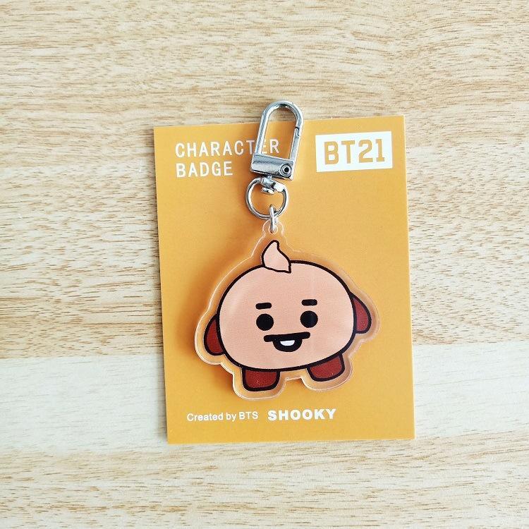 BTS BT21 KEYCHAINS