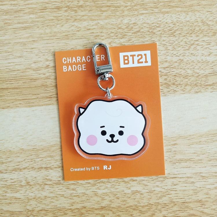 BTS BT21 KEYCHAINS