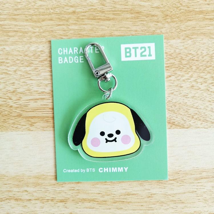 BTS BT21 KEYCHAINS