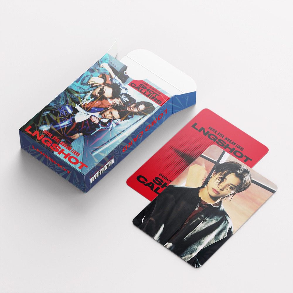 LNGSHOT PHOTOCARDS 92PCS (60 PHOTOCARDS+ 32 STICKERS)