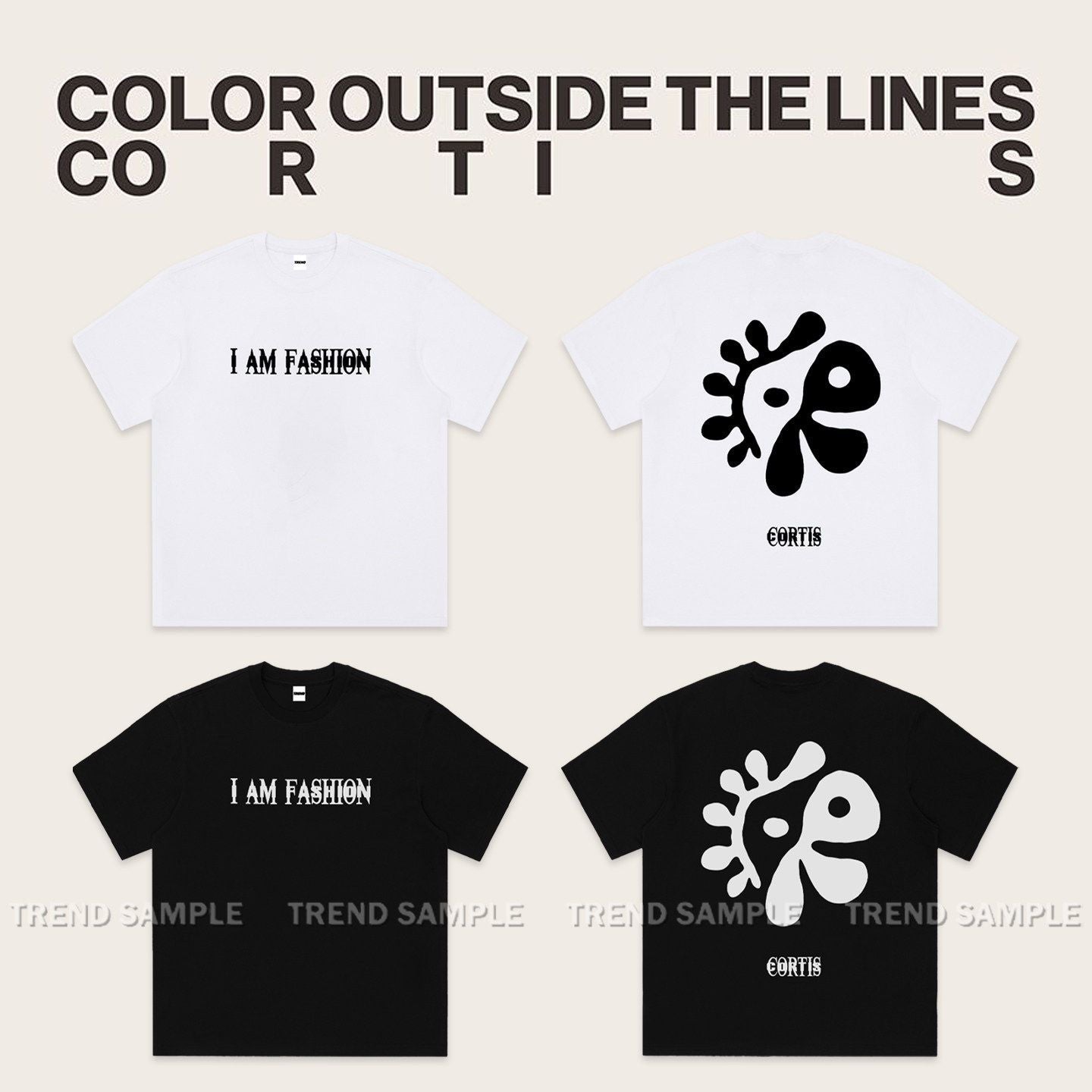 CORTIS T SHIRT 100% COTTON