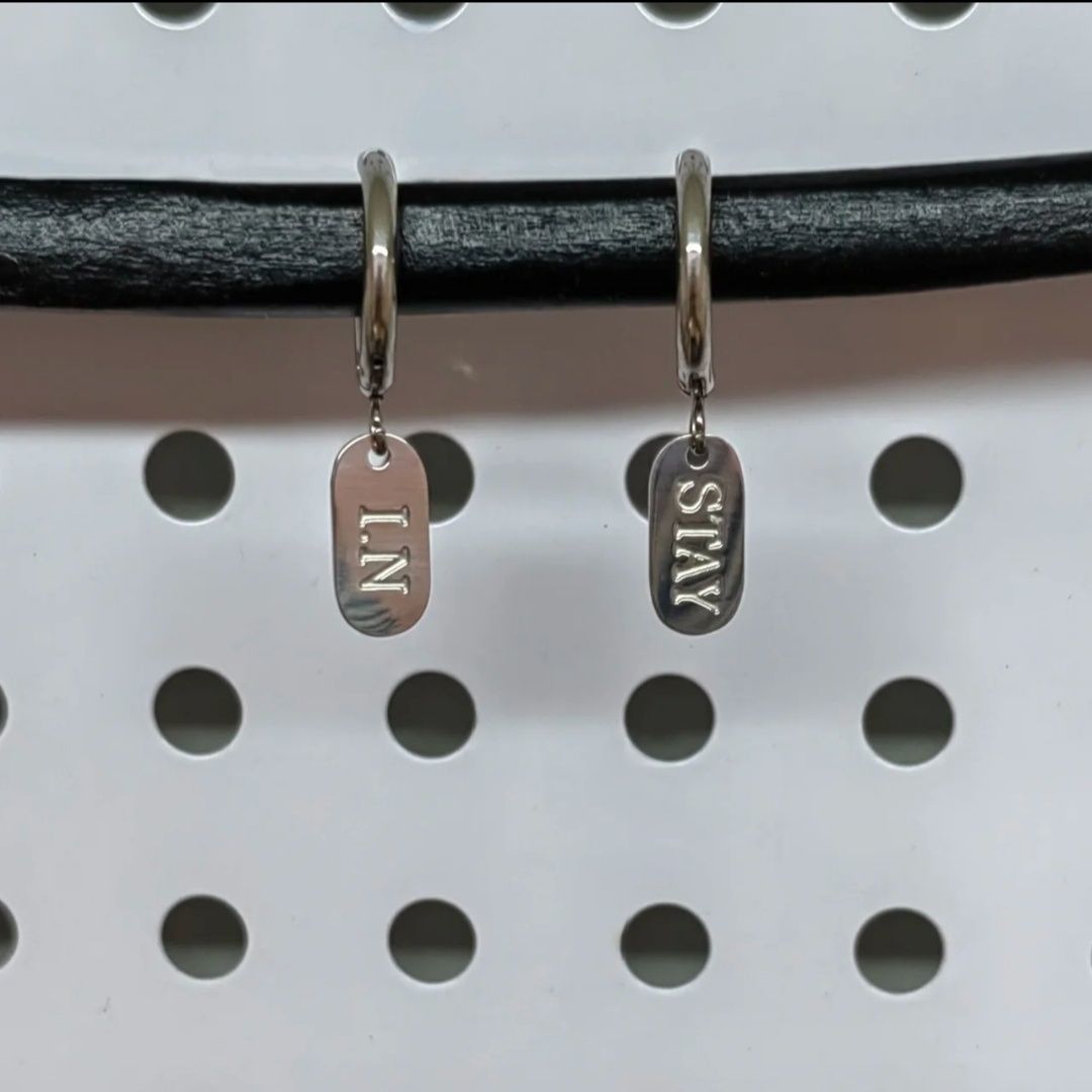 STRAY KIDS  I.N. & STAY EARRING (pair)