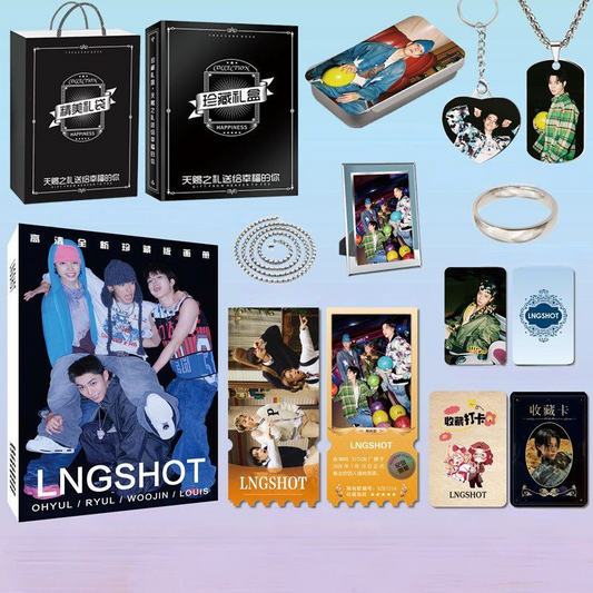 PHOTOBOOK LNGSHOT + PHOTOCARDS + ACCESSORIES + FRAME + ITEMS!✨